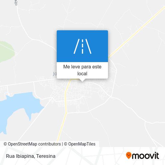 Rua Ibiapina mapa