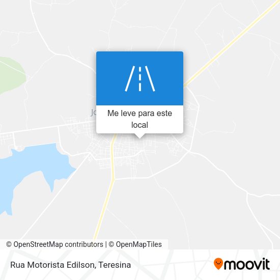 Rua Motorista Edilson mapa