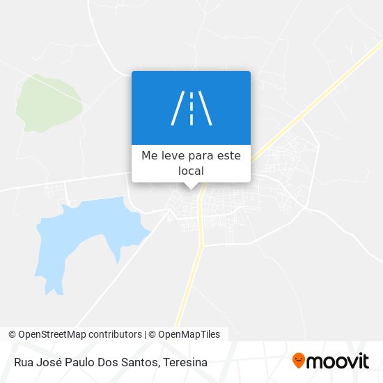 Rua José Paulo Dos Santos mapa