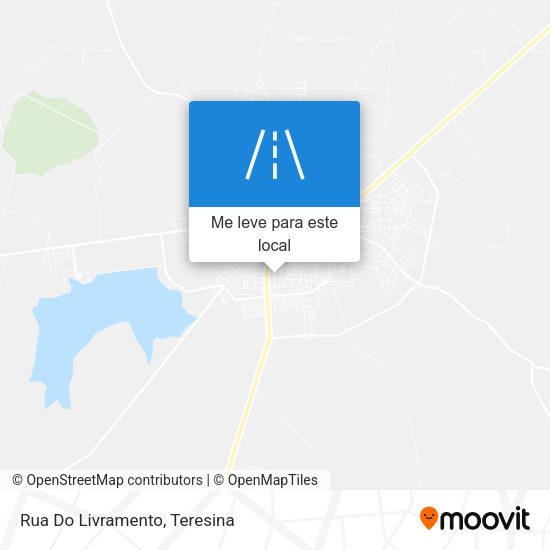 Rua Do Livramento mapa