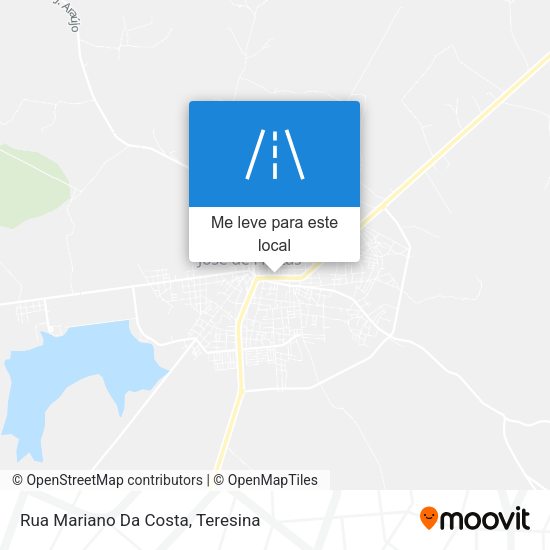 Rua Mariano Da Costa mapa