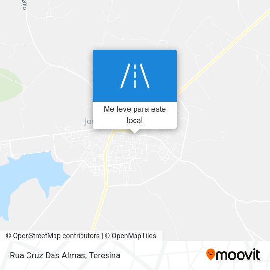 Rua Cruz Das Almas mapa