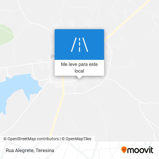 Rua Alegrete mapa