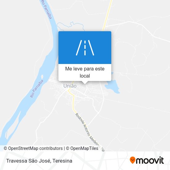 Travessa São José mapa
