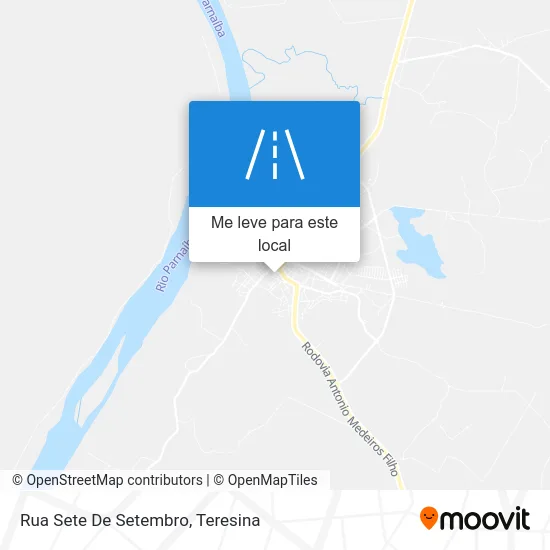Rua Sete De Setembro mapa