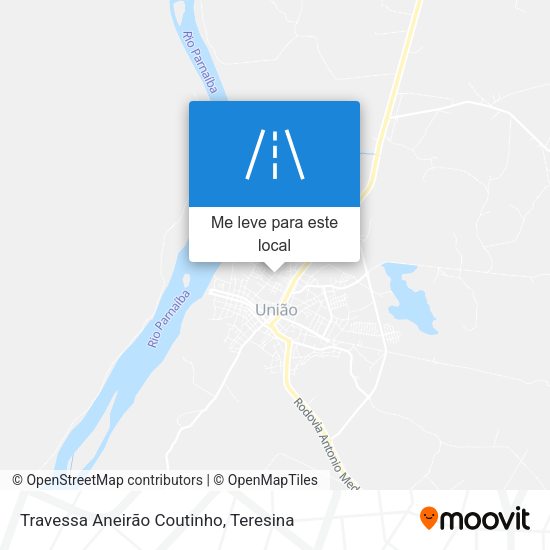 Travessa Aneirão Coutinho mapa