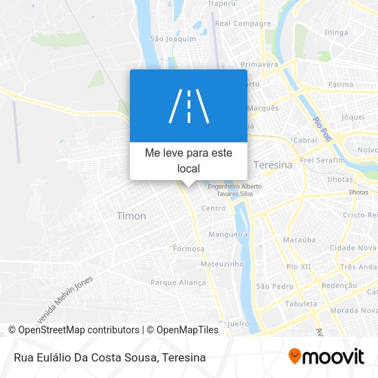 Rua Eulálio Da Costa Sousa mapa