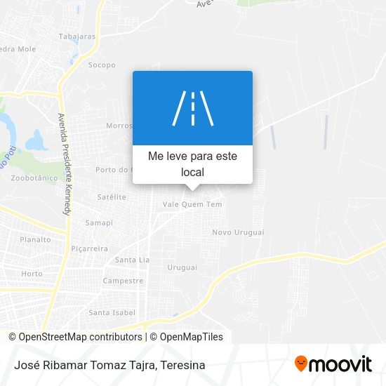 José Ribamar Tomaz Tajra mapa