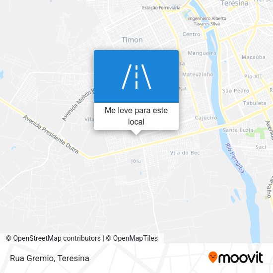 Rua Gremio mapa