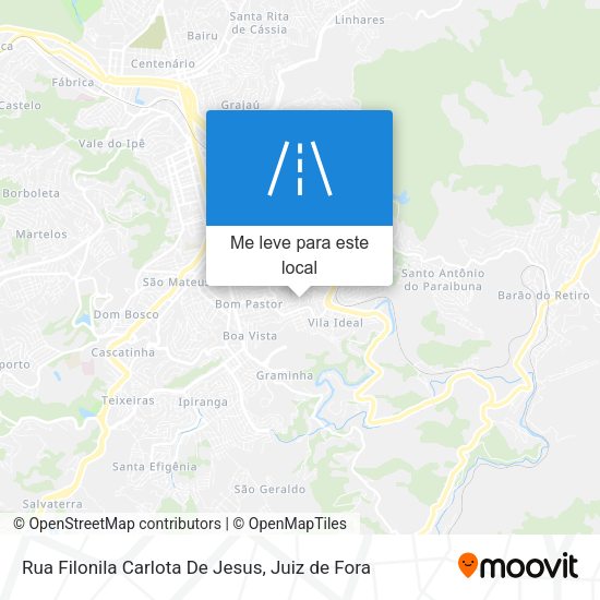 Rua Filonila Carlota De Jesus mapa
