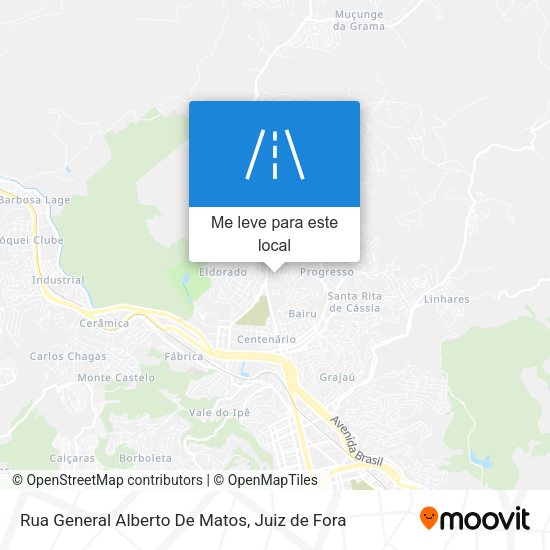 Rua General Alberto De Matos mapa