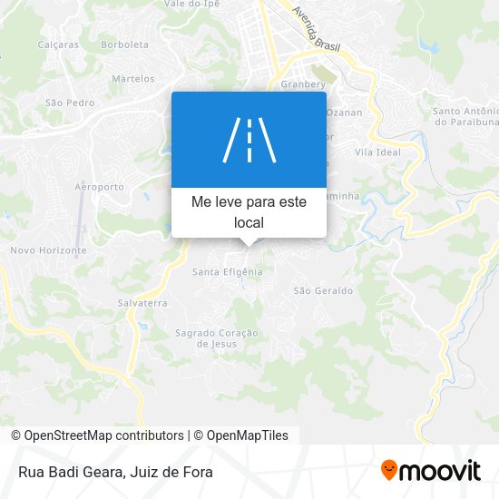 Rua Badi Geara mapa