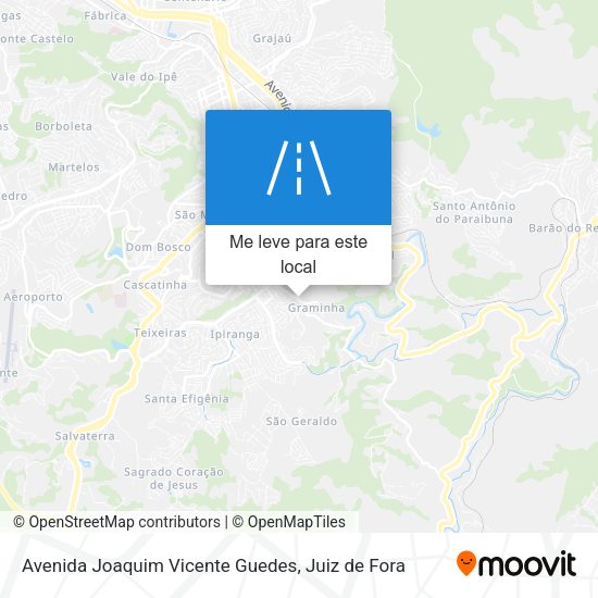 Avenida Joaquim Vicente Guedes mapa