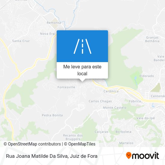 Rua Joana Matilde Da Silva mapa