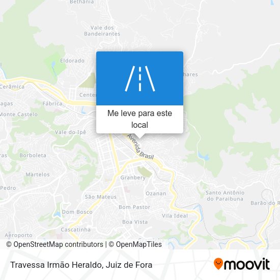 Travessa Irmão Heraldo mapa