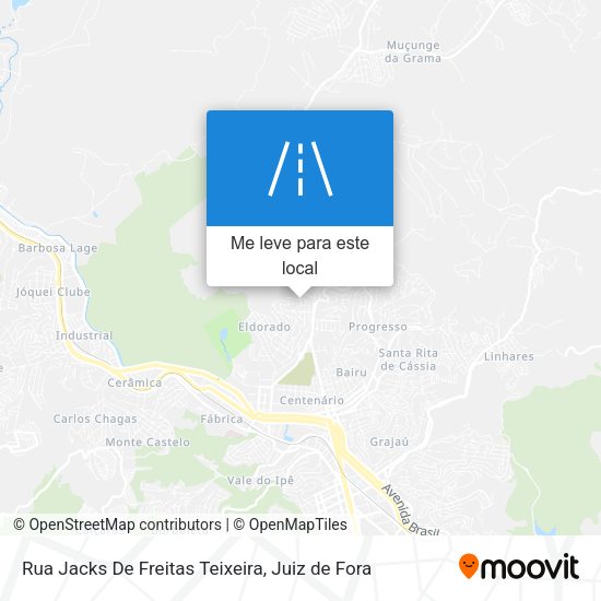Rua Jacks De Freitas Teixeira mapa