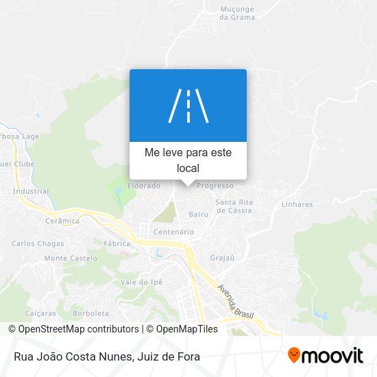 Rua João Costa Nunes mapa