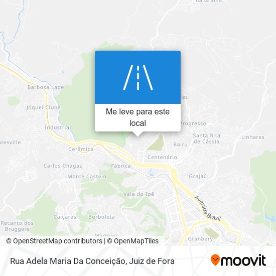 Rua Adela Maria Da Conceição mapa