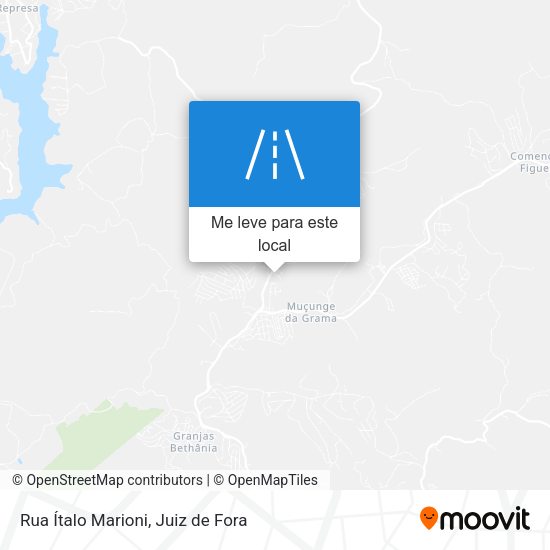 Rua Ítalo Marioni mapa