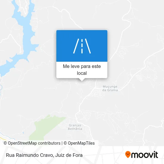 Rua Raimundo Cravo mapa