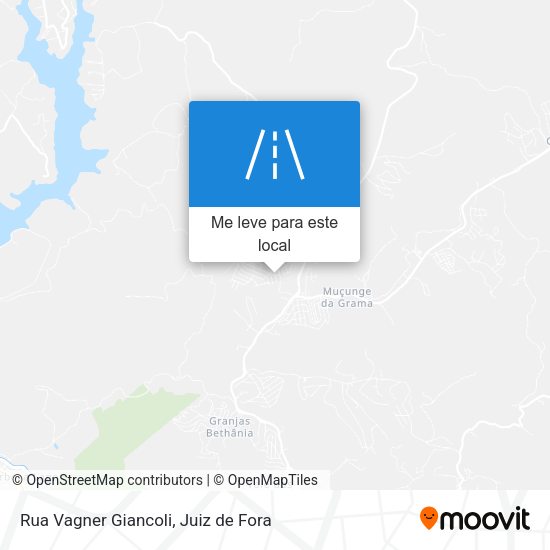 Rua Vagner Giancoli mapa