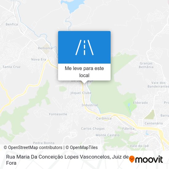 Rua Maria Da Conceição Lopes Vasconcelos mapa
