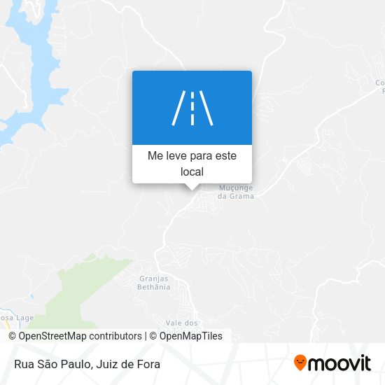 Rua São Paulo mapa