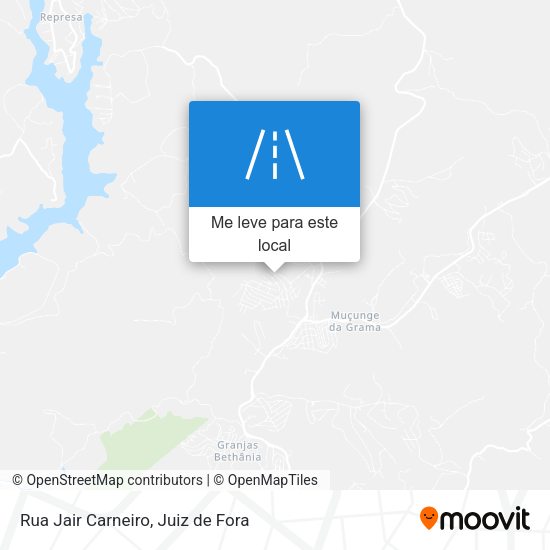Rua Jair Carneiro mapa