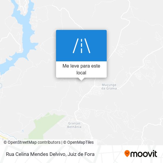 Rua Celina Mendes Delvivo mapa