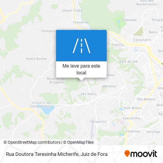 Rua Doutora Teresinha Micherife mapa