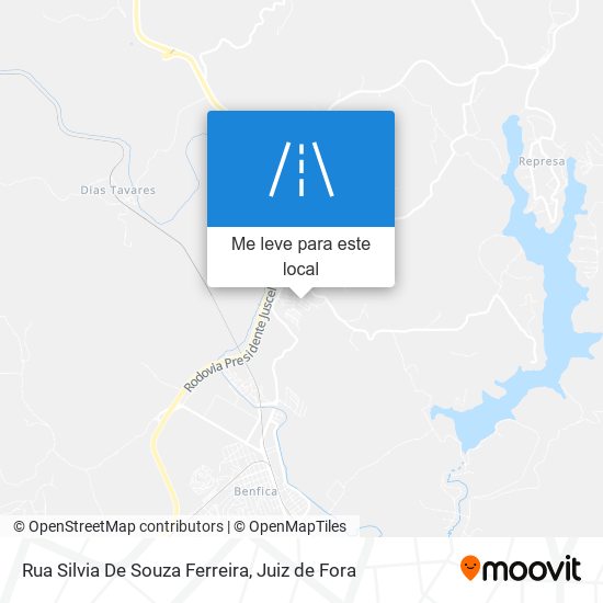 Rua Silvia De Souza Ferreira mapa