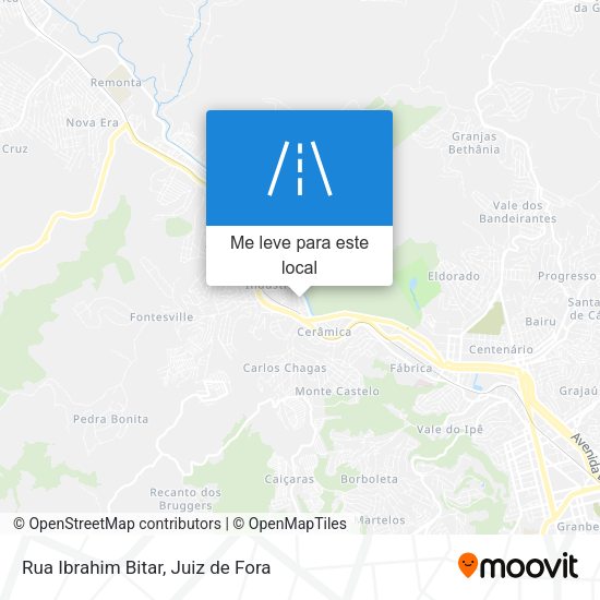 Rua Ibrahim Bitar mapa