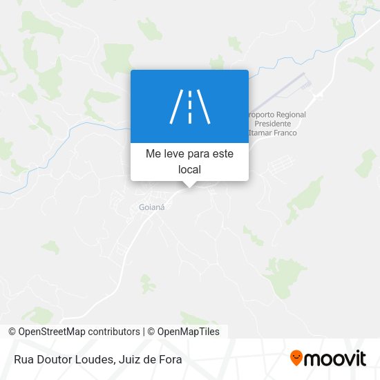 Rua Doutor Loudes mapa