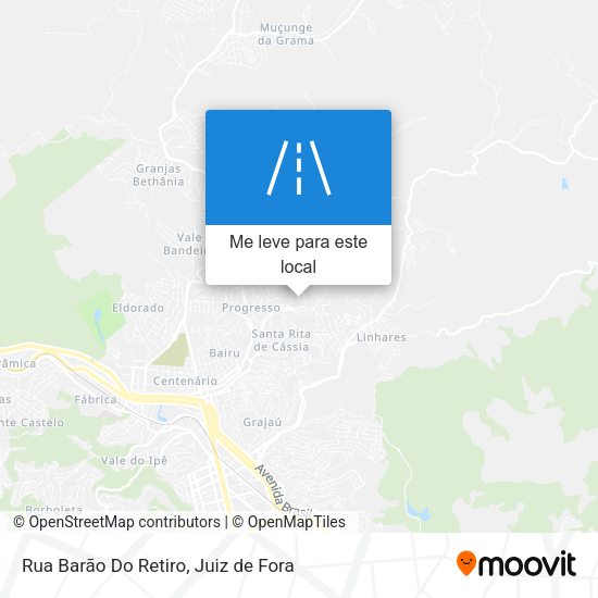 Rua Barão Do Retiro mapa