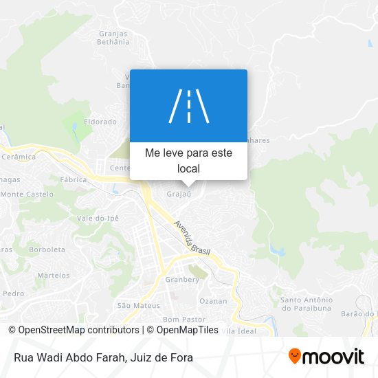 Rua Wadi Abdo Farah mapa