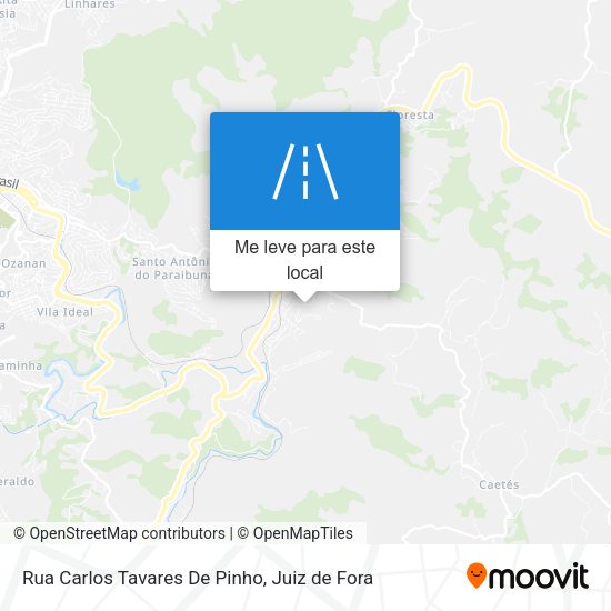 Rua Carlos Tavares De Pinho mapa