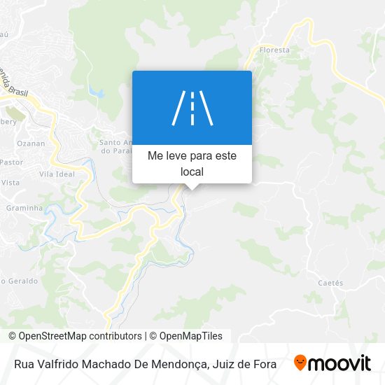 Rua Valfrido Machado De Mendonça mapa