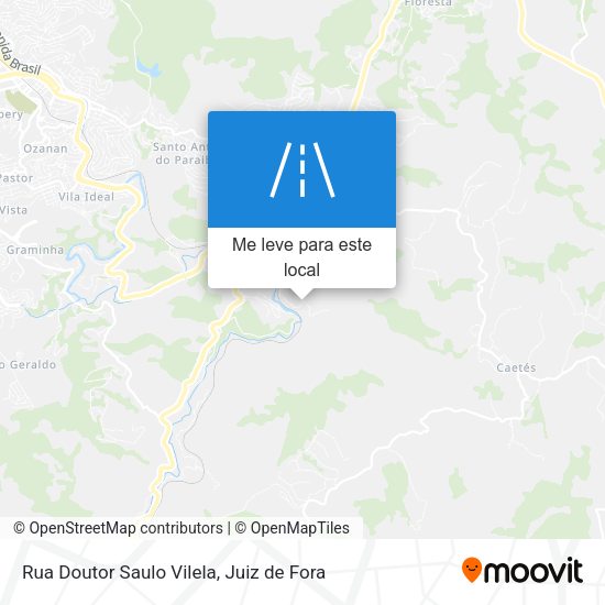 Rua Doutor Saulo Vilela mapa