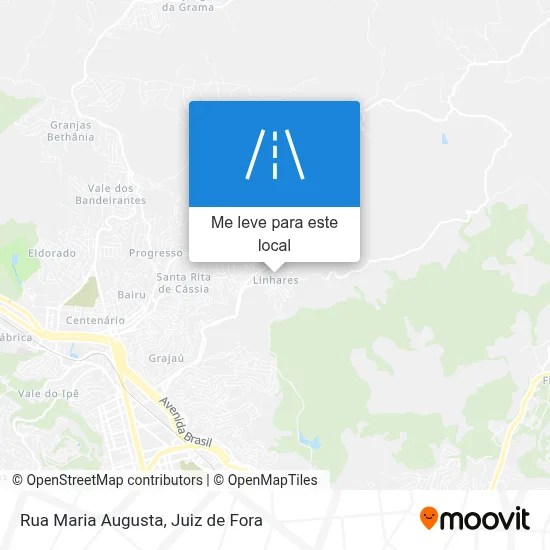 Rua Maria Augusta mapa