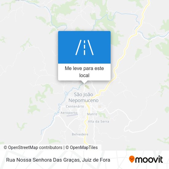 Rua Nossa Senhora Das Graças mapa