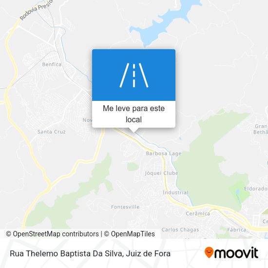 Rua Thelemo Baptista Da Silva mapa