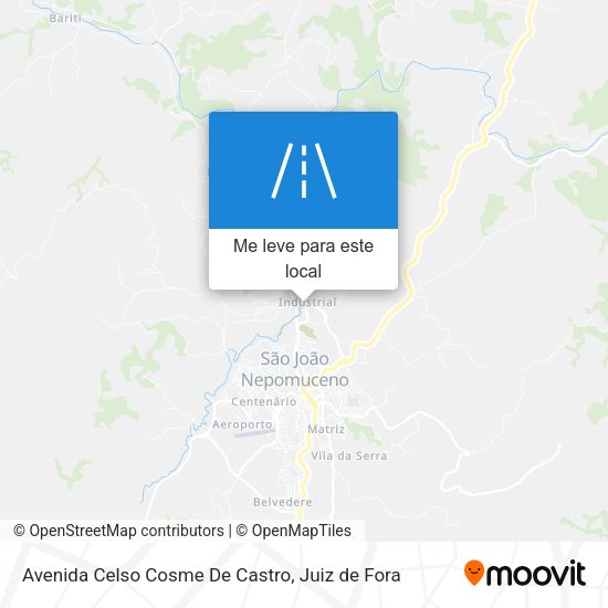 Avenida Celso Cosme De Castro mapa