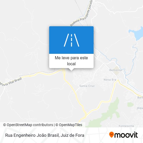 Rua Engenheiro João Brasil mapa