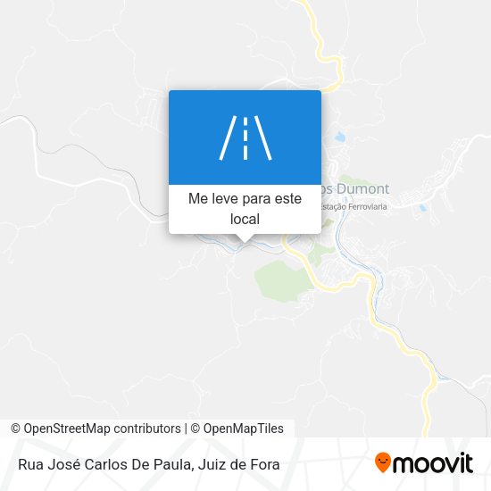 Rua José Carlos De Paula mapa
