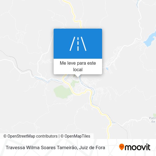 Travessa Wilma Soares Tameirão mapa