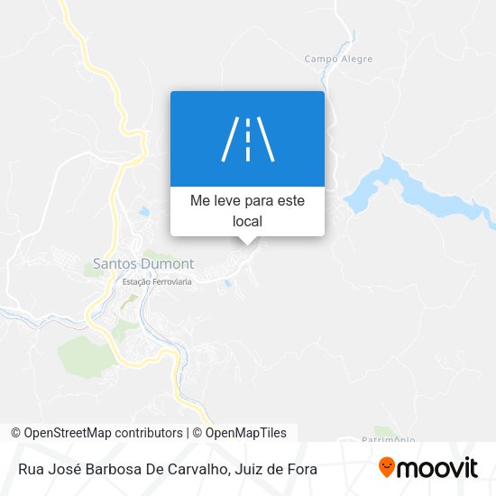 Rua José Barbosa De Carvalho mapa