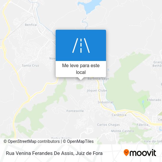 Rua Venina Ferandes De Assis mapa