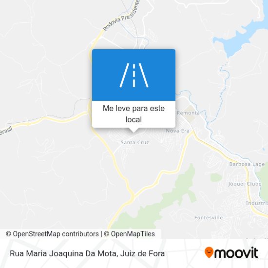 Rua Maria Joaquina Da Mota mapa