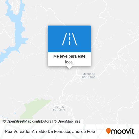 Rua Vereador Arnaldo Da Fonseca mapa