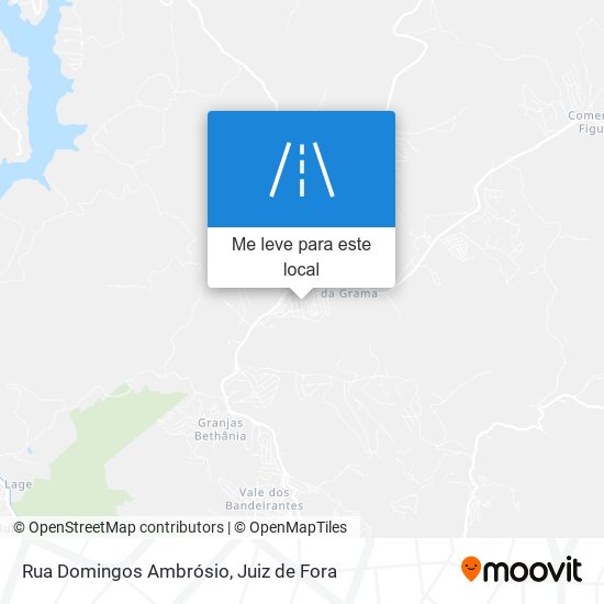 Rua Domingos Ambrósio mapa